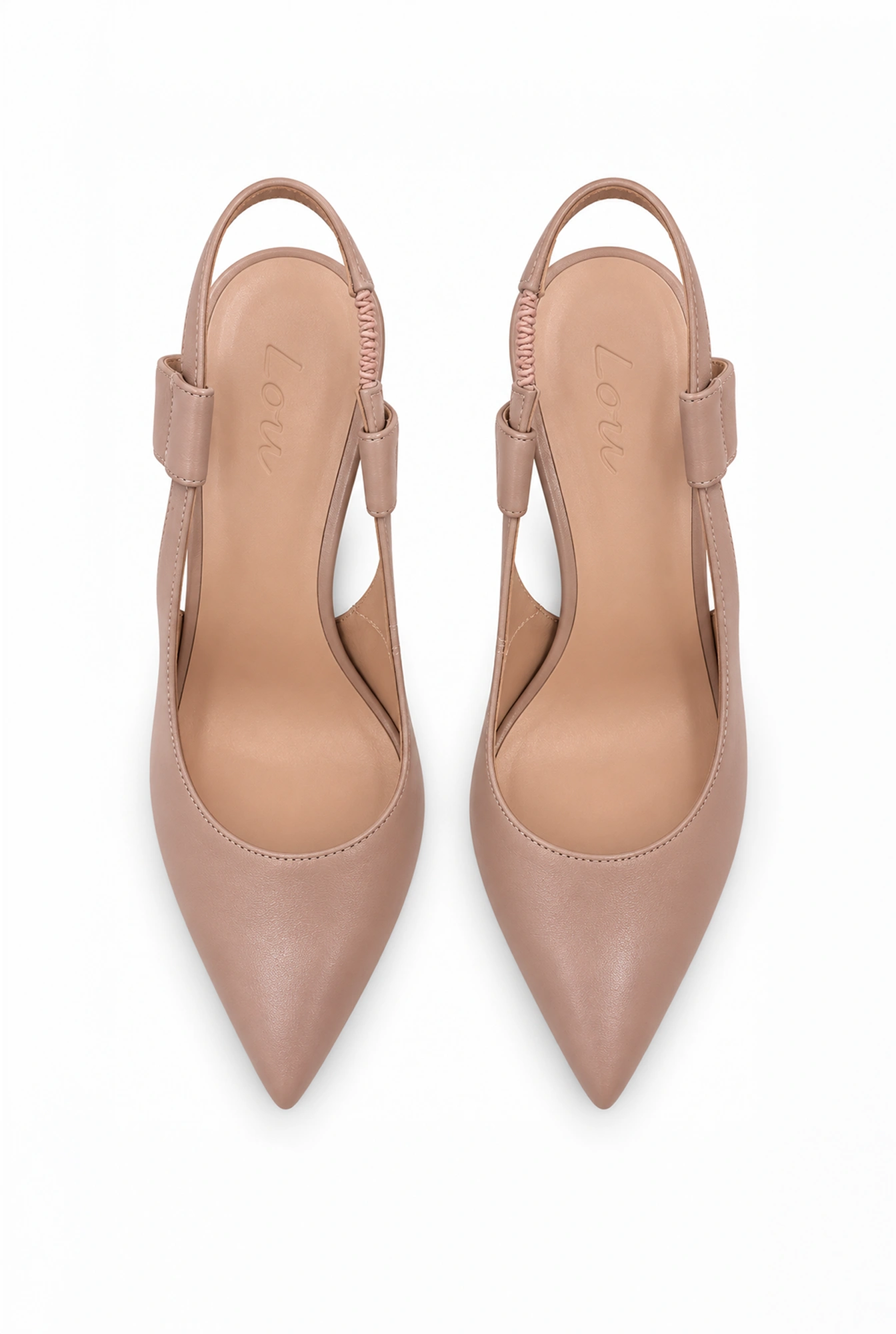 Rucci – escarpins nude à talon aiguille fin